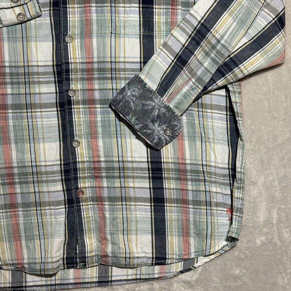 Tommy Bahama Tortola Casual Button Down Shirt Men’s XL Sunwash Check Azul Mar - Picture 5 of 16